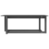 Table basse Gris 110x55x45 cm Bois massif de pin 624395624395
