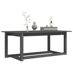 Table basse Gris 110x55x45 cm Bois massif de pin 624395624395