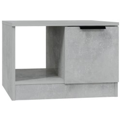 Table basse gris béton 50x50x36 cm bois d'ingénierie 624399624399
