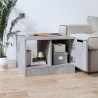 Table basse gris béton 50x50x36 cm bois d'ingénierie 624399624399