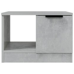 Table basse gris béton 50x50x36 cm bois d'ingénierie 624399624399
