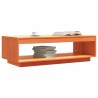 Table basse cire marron 110x50x33,5 cm bois massif de pin 624401624401