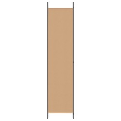 Paravent 5 panneaux Beige 250 x 220 cm Tissu 624407624407