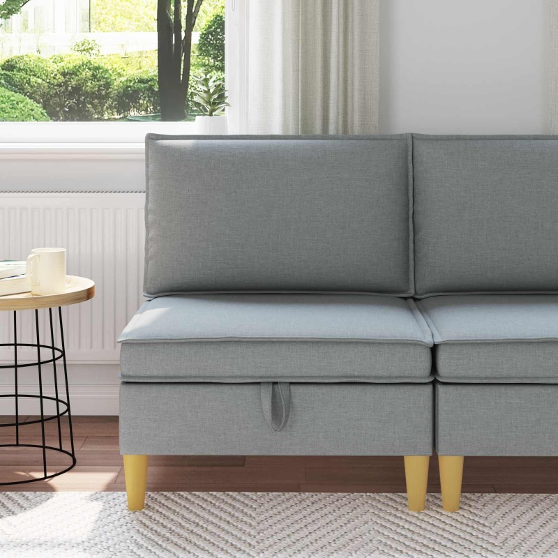 Sofa avec rangement Tissu 624426624426