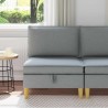 Sofa avec rangement Tissu 624426624426
