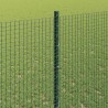 Clôture en fil soudé avec poteaux 10 x 1,4 m Vert Maille 624459624459