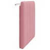 Coussin de tête de lit Hanko rose 80 cm velours 624462624462