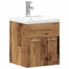 Ensemble de mobilier de salle de bain 3 pcs Bois Ancien 624468624468