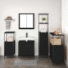 Ensemble de mobilier de salle de bain 5 pcs Chêne noir 624473624473