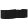 Meuble TV Chêne noir 100 x 30 x 30 cm Bois d'ingénierie 624487624487