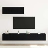 Ensemble meuble TV 3 pcs Chêne noir Bois d'ingénierie 624494624494