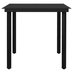 Ensemble à manger de jardin 3 pcs Gris clair 624496624496
