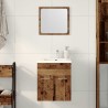Ensemble de meubles salle de bain 2 pcs bois d'ingénierie 624500624500