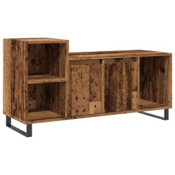 Meuble TV vieux bois 100x35x55 cm bois d'ingénierie 624503624503