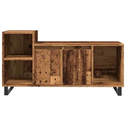 Meuble TV vieux bois 100x35x55 cm bois d'ingénierie 624503624503