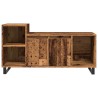 Meuble TV vieux bois 100x35x55 cm bois d'ingénierie 624503624503