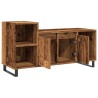 Meuble TV vieux bois 100x35x55 cm bois d'ingénierie 624503624503