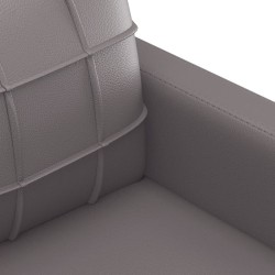 Ensemble de canapés 3 pcs avec coussins Gris Similicuir 624508624508