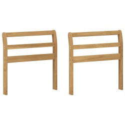 Module d'accoudoirs 2 pcs Blanc 58,5 x 8,5 x 60 cm 624511624511