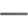 Matelas de lit à ressorts ensachés fermeté moyenne Gris 90x200x20 cm Similicuir 624512624512