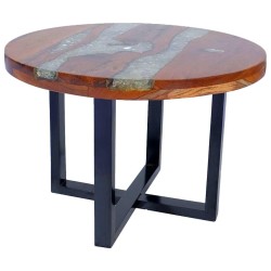 Table basse Teck Résine 60 cm 624522624522