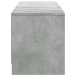 Meuble TV avec LED Béton 165 x 34 x 40 cm Bois d'ingénierie 624528624528