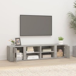 Meubles TV 2 pcs Gris béton 80x31,5x36 cm Bois d'ingénierie 624529624529