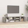 Meubles TV 2 pcs Gris béton 80x31,5x36 cm Bois d'ingénierie 624529624529