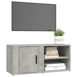 Meubles TV 2 pcs Gris béton 80x31,5x36 cm Bois d'ingénierie 624529624529