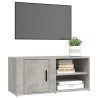 Meubles TV 2 pcs Gris béton 80x31,5x36 cm Bois d'ingénierie 624529624529