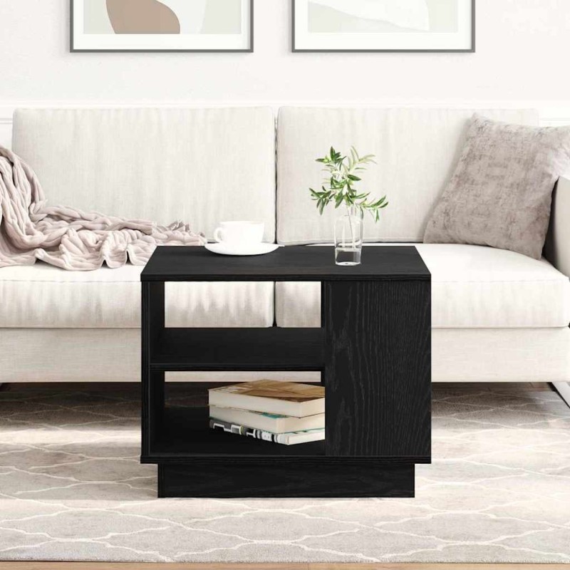 Table basse Chêne noir 55 x 55 x 42 cm Bois d'ingénierie 624534624534