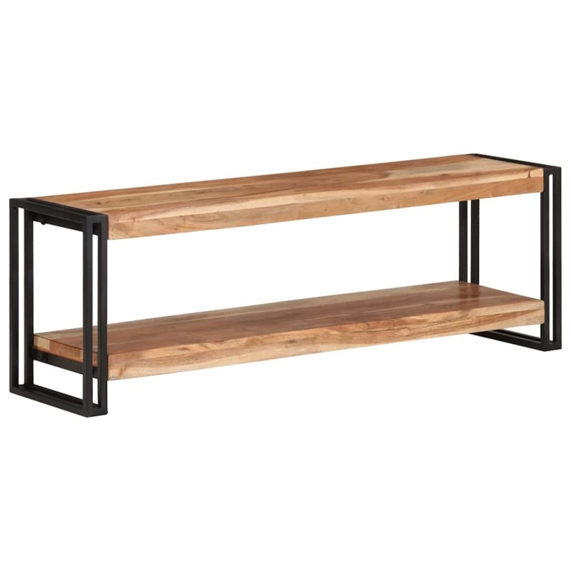 Meuble TV 120x30x40 cm Bois d'acacia massif 624547624547
