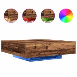 Table basse Bois ancien 100 x 100 x 31 cm Bois d'ingénierie 624548624548