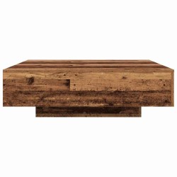 Table basse Bois ancien 100 x 100 x 31 cm Bois d'ingénierie 624548624548