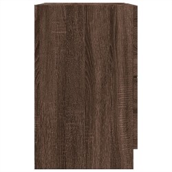 Meuble d'évier chêne marron 40x37x59 cm bois d'ingénierie 624549624549
