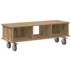Meuble TV 100 x 35 x 35 cm Chêne artisanal Bois d'ingénierie 624552624552