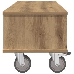 Meuble TV 100 x 35 x 35 cm Chêne artisanal Bois d'ingénierie 624552624552