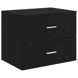 Meuble de Salle de Bain Suspendu Chêne noir 62,5 x 44,5 x 50 cm 624554624554