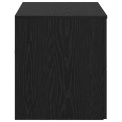 Meuble de Salle de Bain Suspendu Chêne noir 62,5 x 44,5 x 50 cm 624554624554