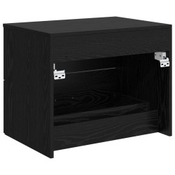 Meuble de Salle de Bain Suspendu Chêne noir 62,5 x 44,5 x 50 cm 624554624554