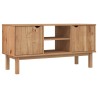 Meuble TV OTTA 113,5x43x57 cm Bois de pin massif 624558624558