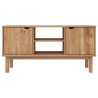 Meuble TV OTTA 113,5x43x57 cm Bois de pin massif 624558624558