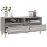 Meuble TV sonoma gris 100x34,5x44,5 cm bois d'ingénierie 624559624559