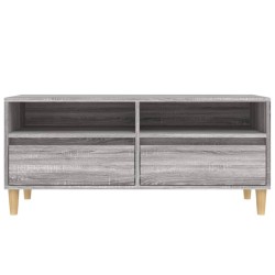 Meuble TV sonoma gris 100x34,5x44,5 cm bois d'ingénierie 624559624559