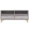Meuble TV sonoma gris 100x34,5x44,5 cm bois d'ingénierie 624559624559