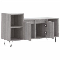 Meuble TV Sonoma gris 100x35x55 cm Bois d'ingénierie 624560624560