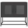 Meuble TV noir 68x39x60,5 cm acier laminé à froid 624567624567