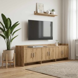 Meuble TV 168 x 33 x 47 cm Chêne artisanal Bois d'ingénierie 624570624570