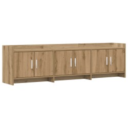 Meuble TV 168 x 33 x 47 cm Chêne artisanal Bois d'ingénierie 624570624570