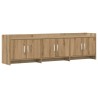 Meuble TV 168 x 33 x 47 cm Chêne artisanal Bois d'ingénierie 624570624570